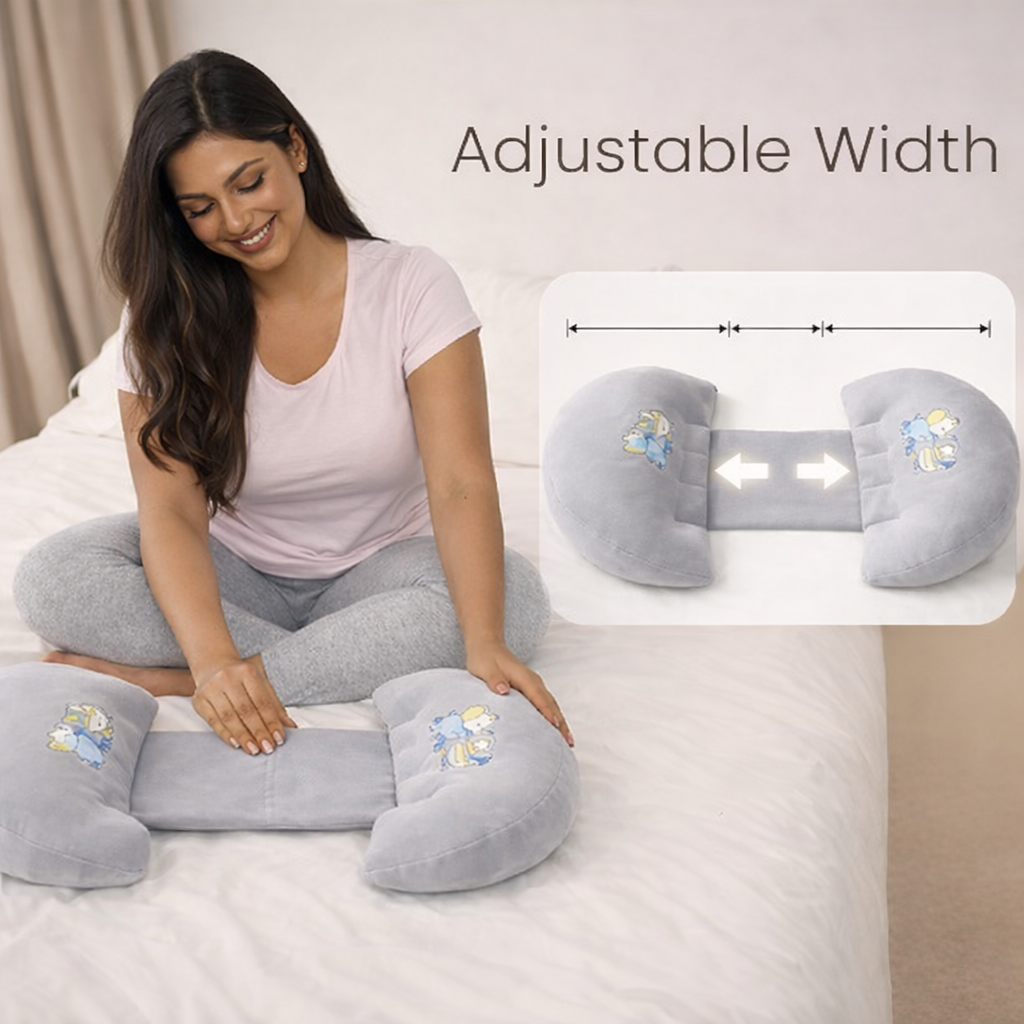 Mummakart 5-in-1 Full Body Maternity & Pregnancy Support Pillow