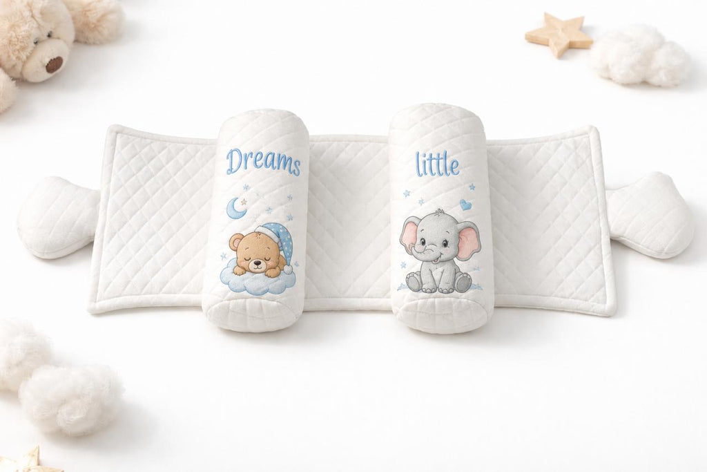 Baby Slider Pillow – Soft Quilted Support Pillow for Newborns